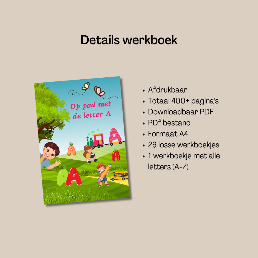 abc leren schrijven, lijnen tracing, flashcards