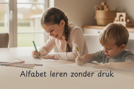 Alfabet leren zonder druk voor kleuters (3–4 jaar)