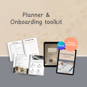Productiviteit planner, Onboarding toolkit