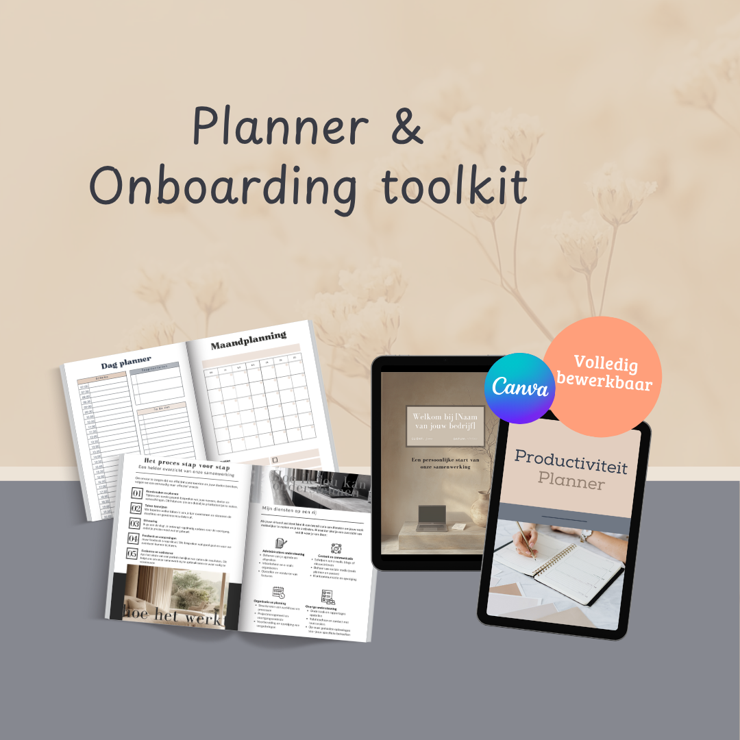 Productiviteit planner, Onboarding toolkit