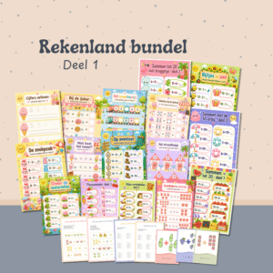 Rekenland bundel, rekenen, sommen, plus sommen, groep 2, groep 3