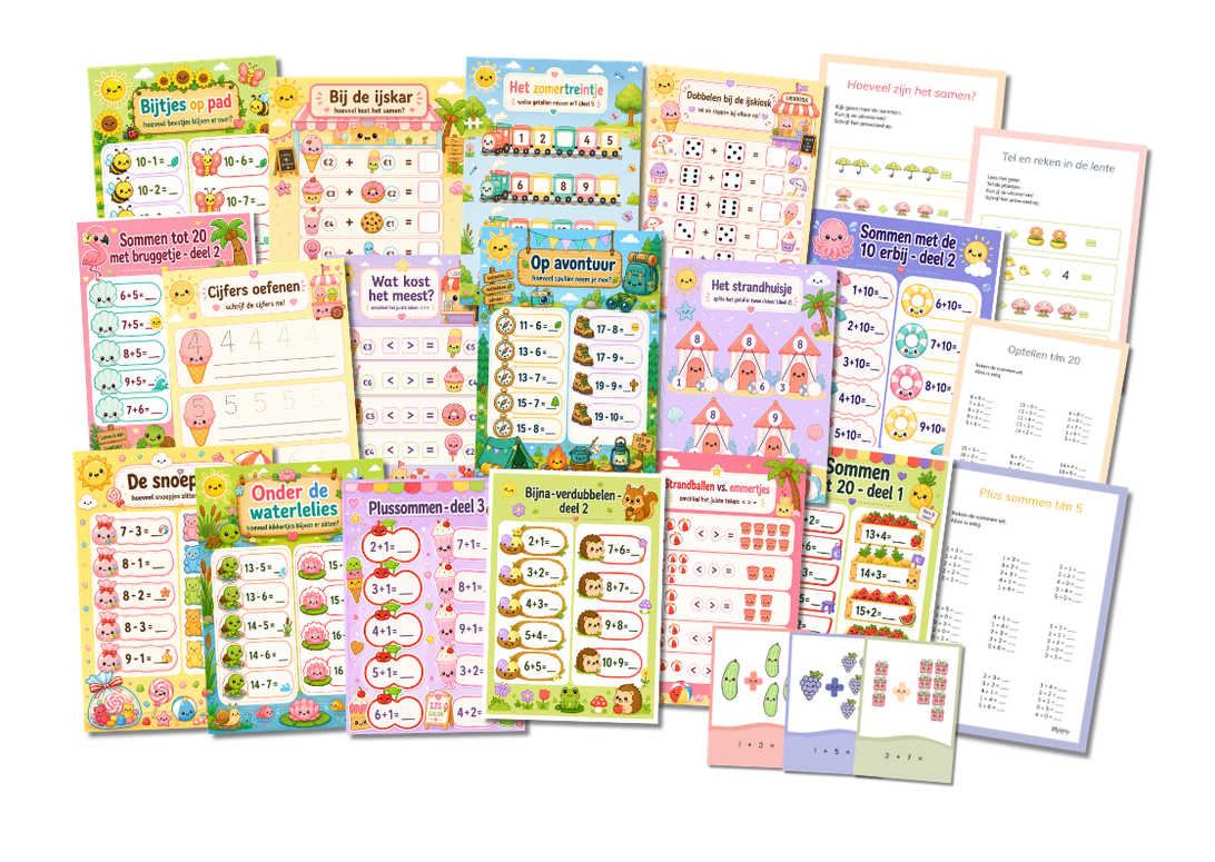 Rekenland werkboeken, groep 3