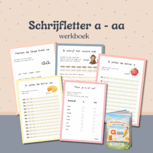 Schrijfletter a-aa