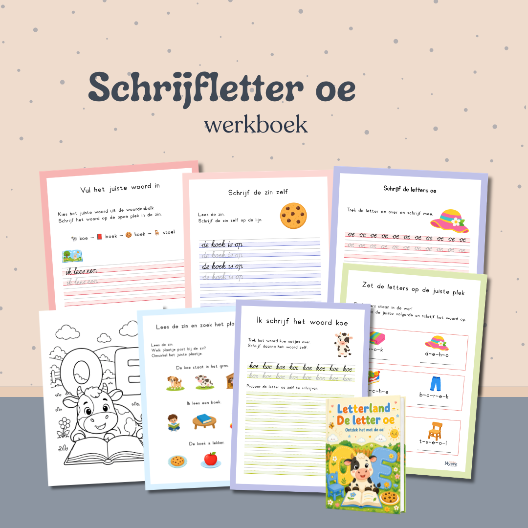 Schrijfletter oe