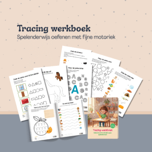 Tracing werkboek, montessori, educatief, peuter, kleuter, les materiaal