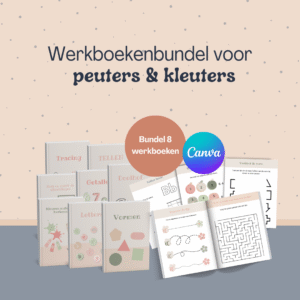 werkboek, werkbladen, peuter kleuter, montessori, educatief, lesmateriaal
