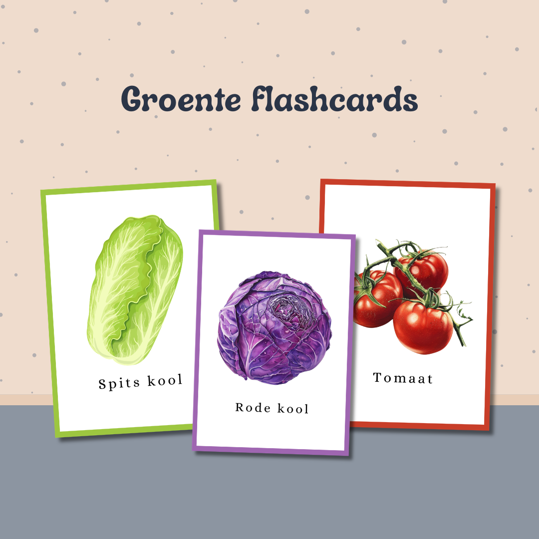 Groente flashcards