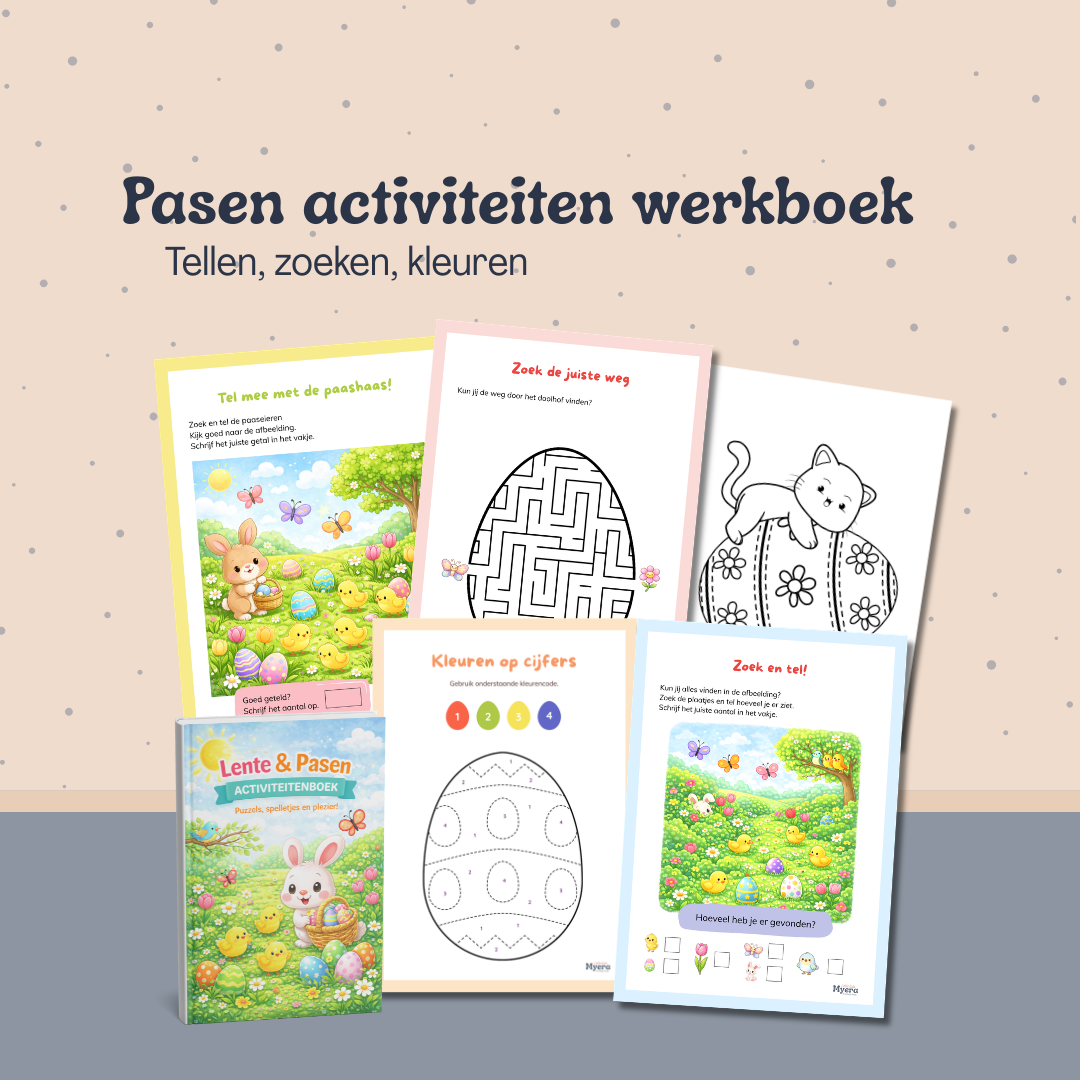 Pasen activiteiten werkboek