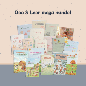 Alfabet leren zonder druk voor kleuters (3–4 jaar), leren schrijven, taal groep 3, taal, spelling