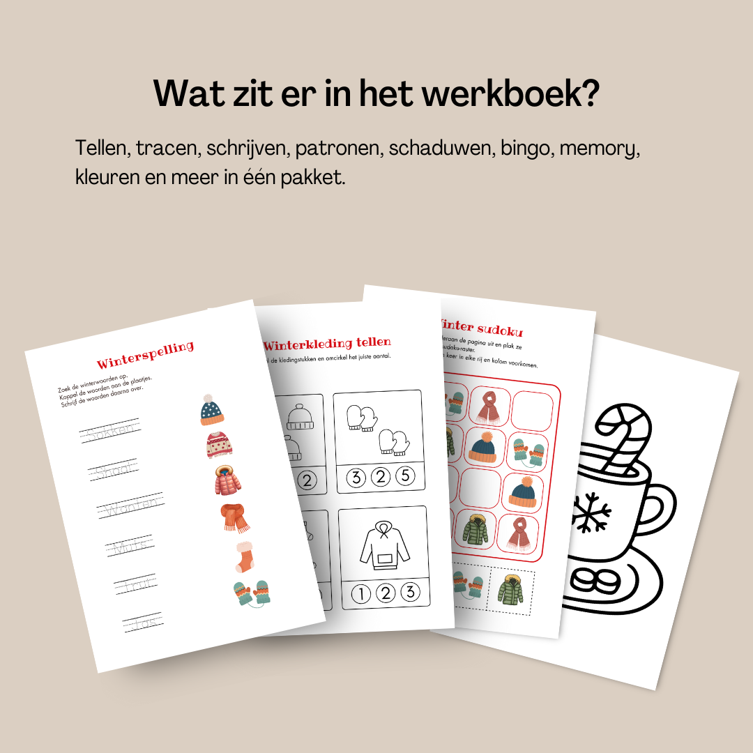 Winter werkboek - Afbeelding 3